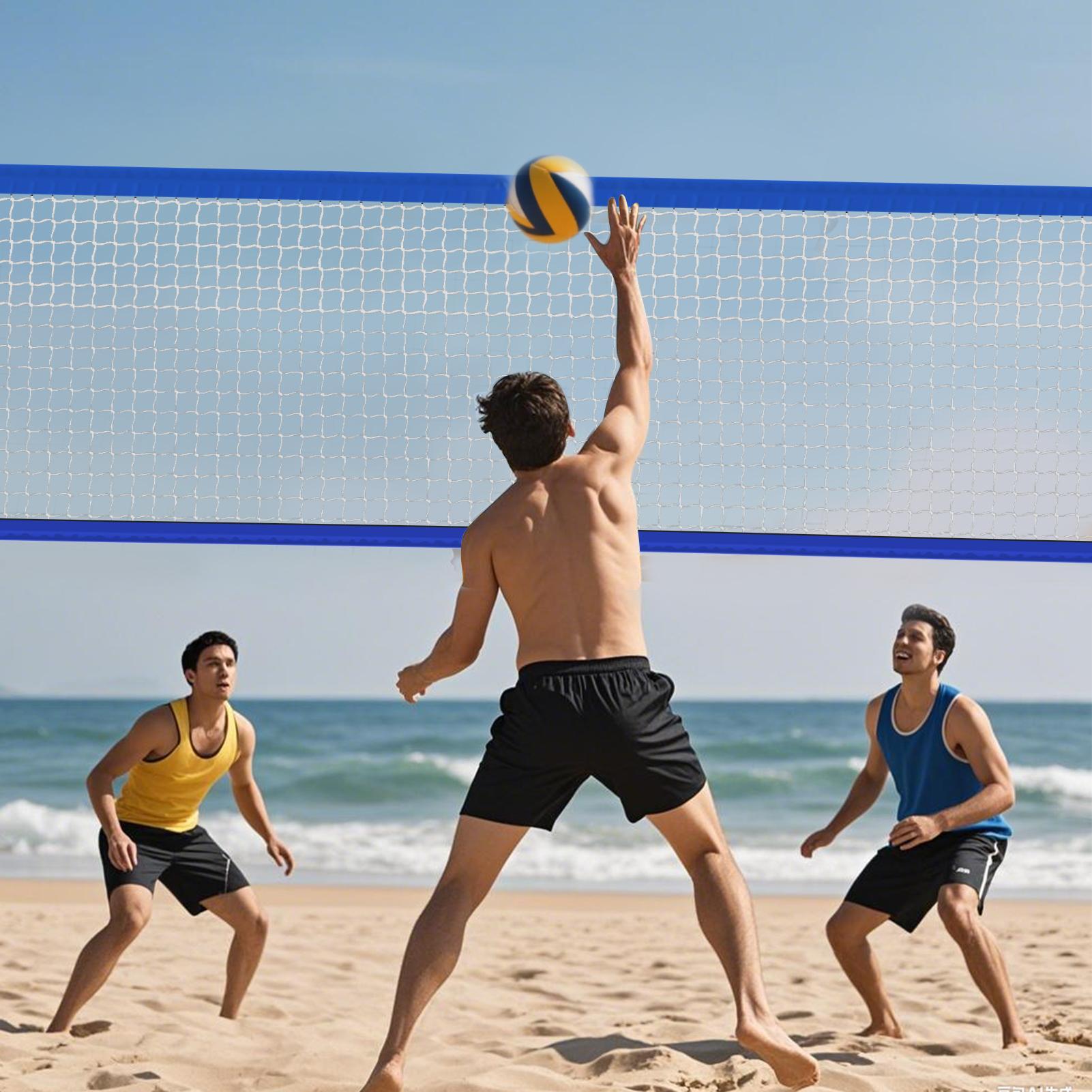 Women'S Volleyball Accessories - Schwimmbad-Volleyballnetz, 450 x 90 cm, Nylon,