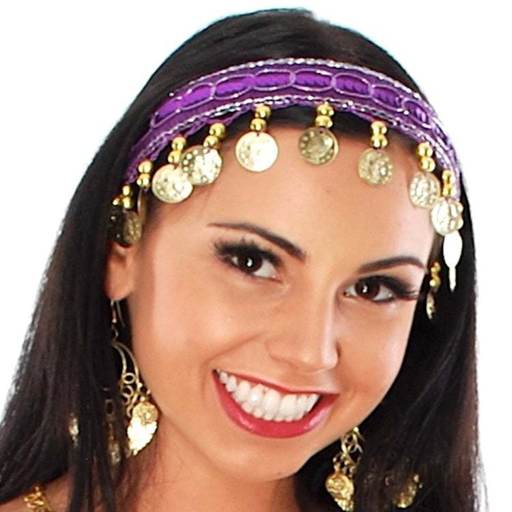 Women Accessories India - Modischer Kunststoff-Haarreif, mehrfarbig, ethnisches Kopfschmuck-Stirnband für