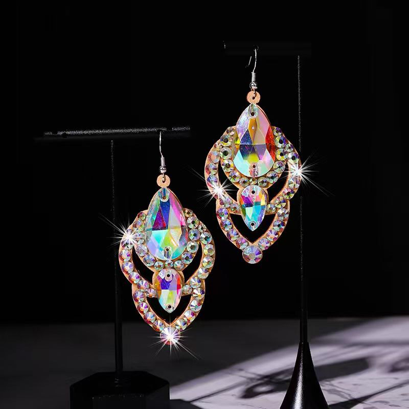 Women Accessories India - Bauchtanz-Accessoire für Damen und Kinder, Bauchtanz-Ohrringe,