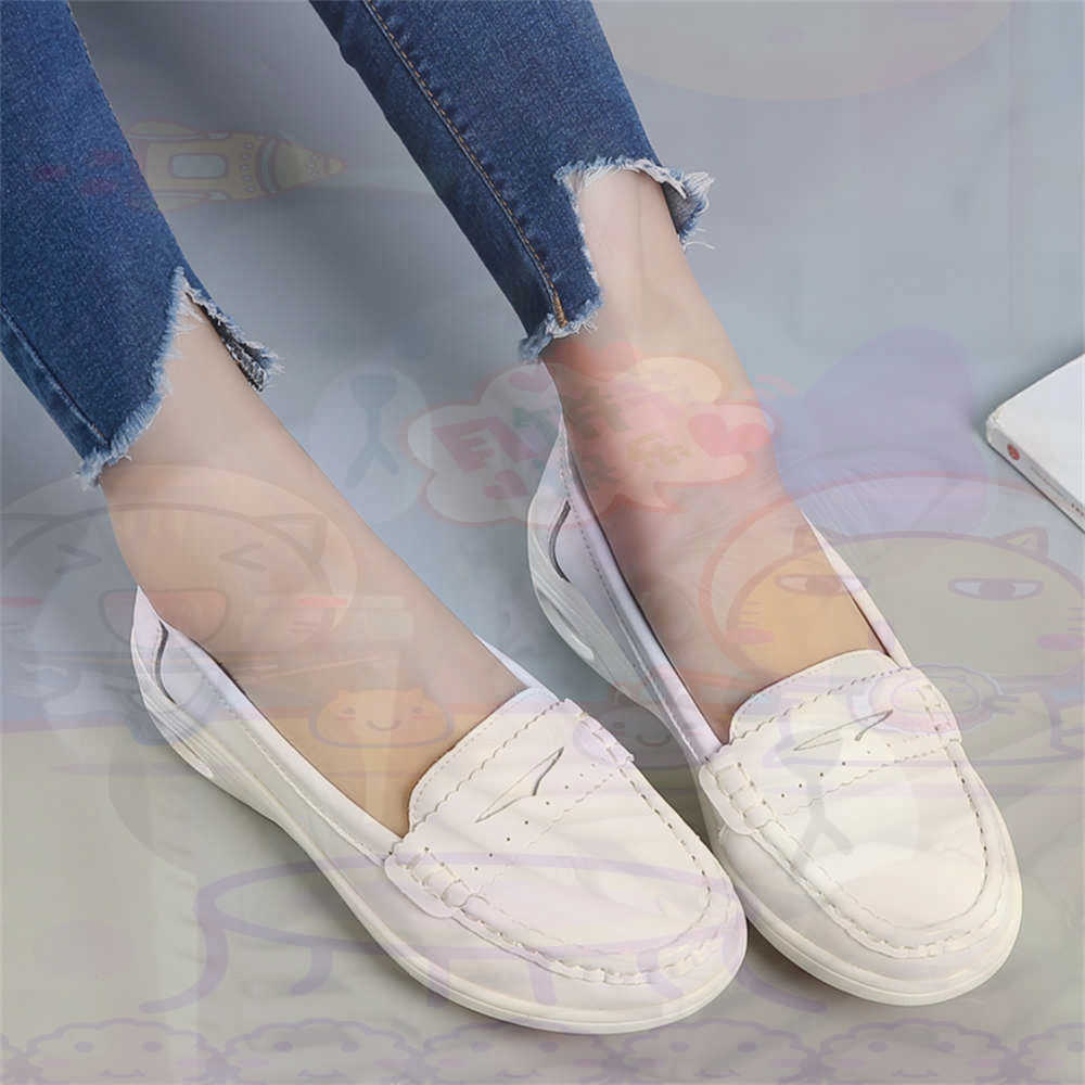 Women Accessories Brand Name Ideas - Weiche Slip-on Damen Große Größe Schuhe