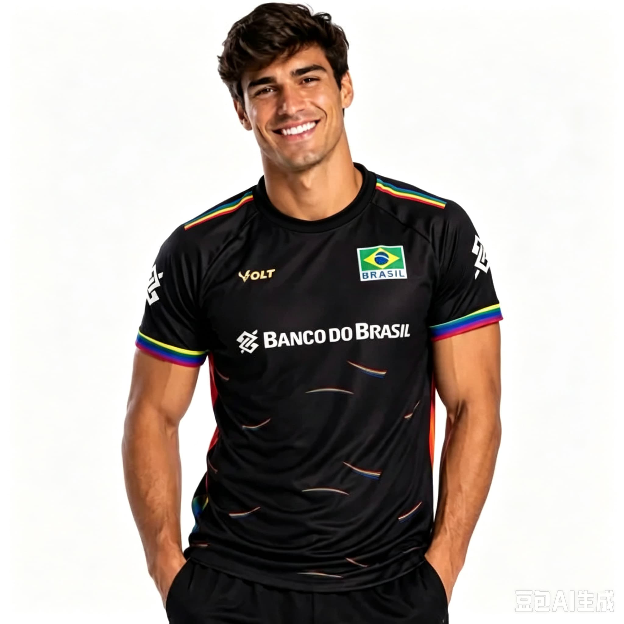 Women'S Volleyball Accessories - 2026 CBV Brasilien Unisex Volleyball-Trikot Beachvolleyball-Shirt