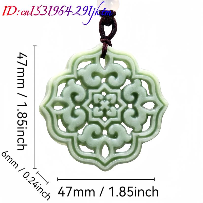 Natürliche echte Jade-Blumen-A – Women'S Accessories Designer Bewertung und Preis