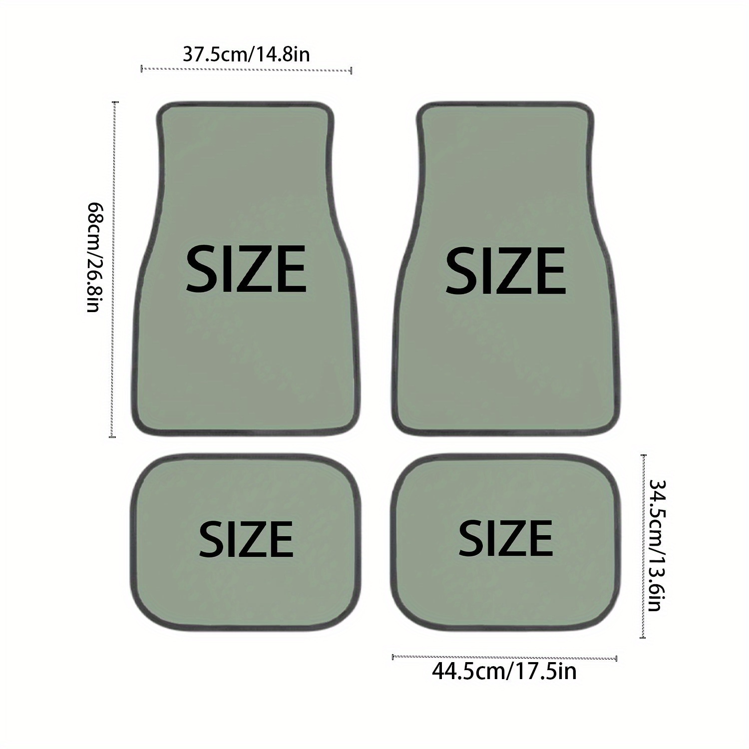 4 Stück USA Eagle Auto-Fußmatt – Women Accessories Usa Bewertung und Preis