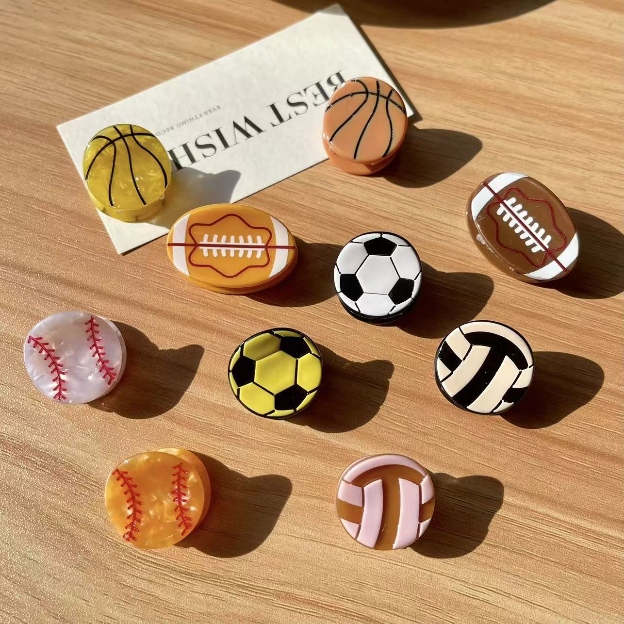 Niedliche Sportball-Haarspange – Women'S Volleyball Accessories Bewertung und Preis