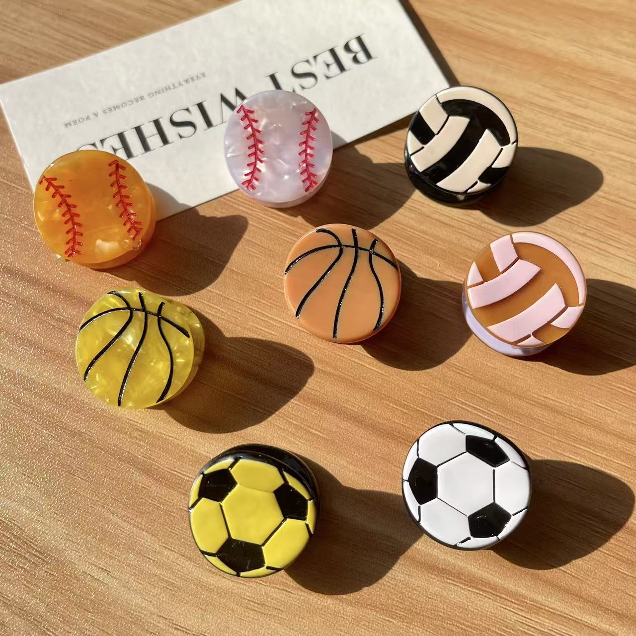 Niedliche Sportball-Haarspange – Women'S Volleyball Accessories Bewertung und Preis