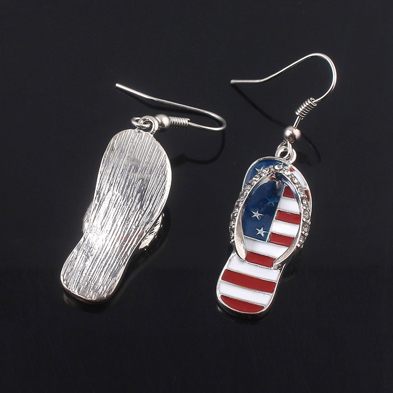 Amerikanische Flaggen-Ohrringe – Women Accessories Usa Bewertung und Preis