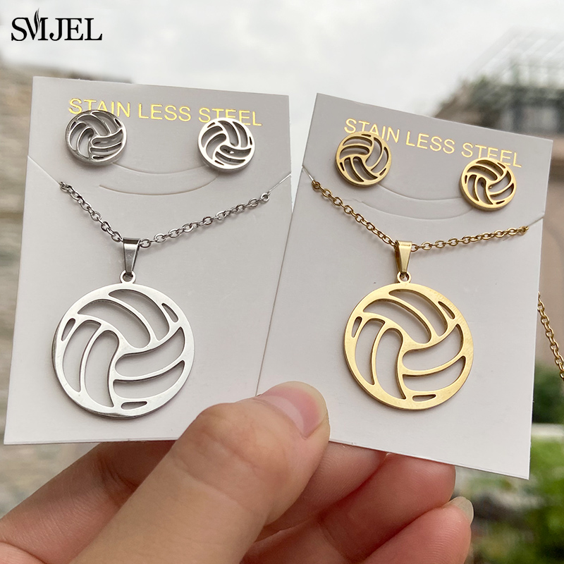 Edelstahl-Volleyball-Schmuckse – Women'S Volleyball Accessories Bewertung und Preis