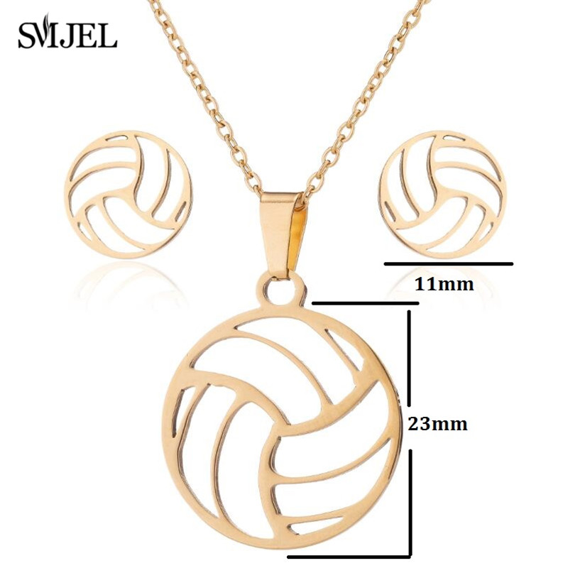 Edelstahl-Volleyball-Schmuckse – Women'S Volleyball Accessories Bewertung und Preis