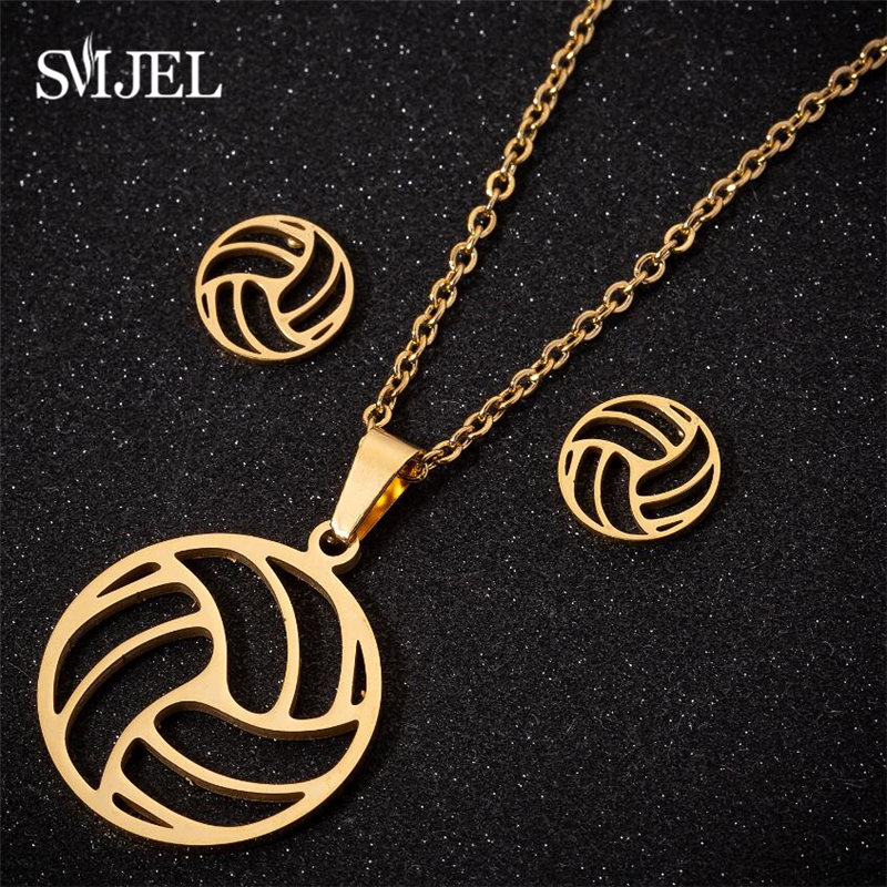 Edelstahl-Volleyball-Schmuckse – Women'S Volleyball Accessories Bewertung und Preis