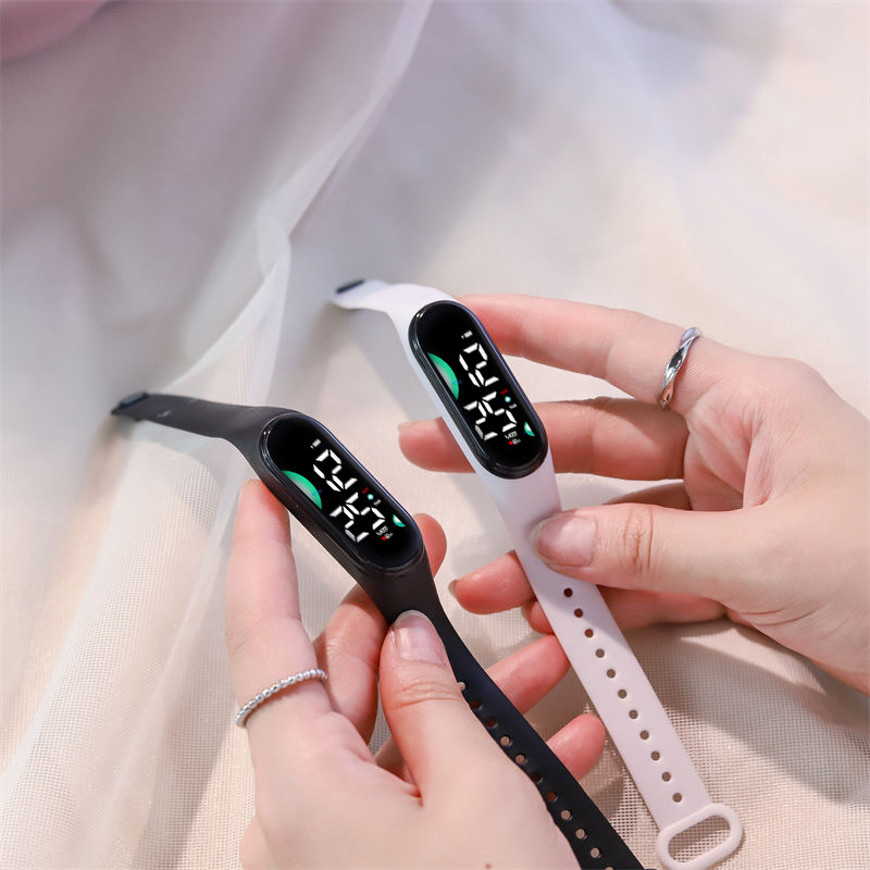 LED-Uhr Wasserdichte Kinderuhr – Women Accessories Display Bewertung und Preis