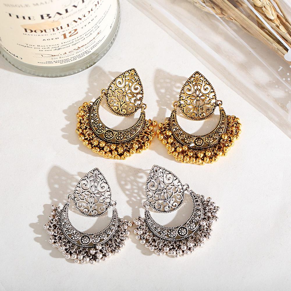 1 paar Ohrringe Für Frauen Zub – Women Accessories India Bewertung und Preis