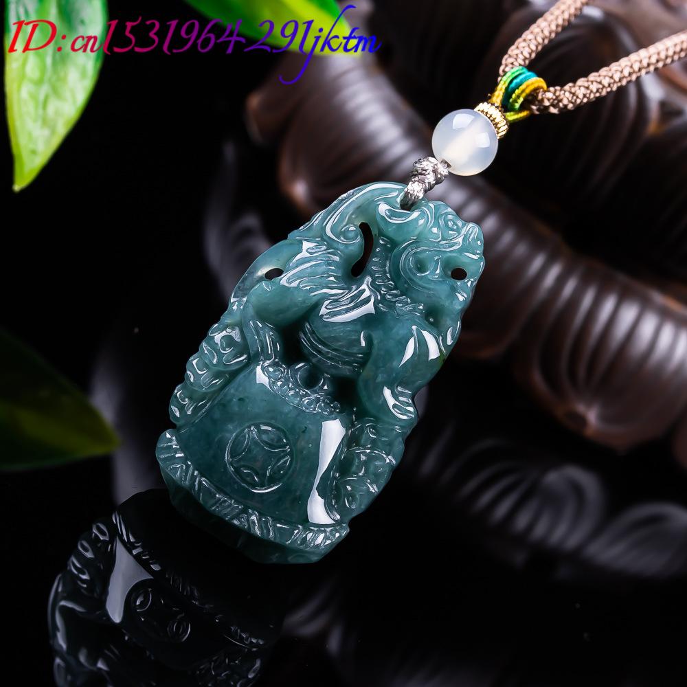 Burmesischer Jadeit Pixiu Anhä – Women'S Accessories Designer Bewertung und Preis
