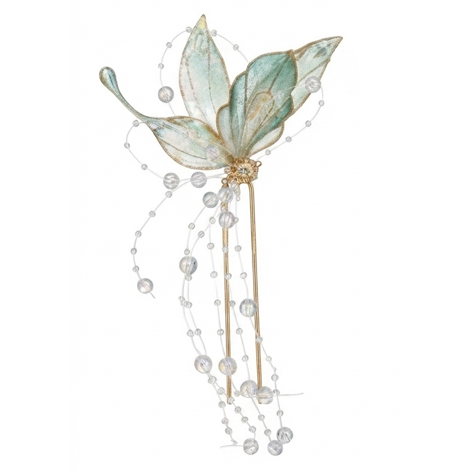 Damen Schmetterling Quasten-Ha – Pearl Hair Pin Bewertung und Preis