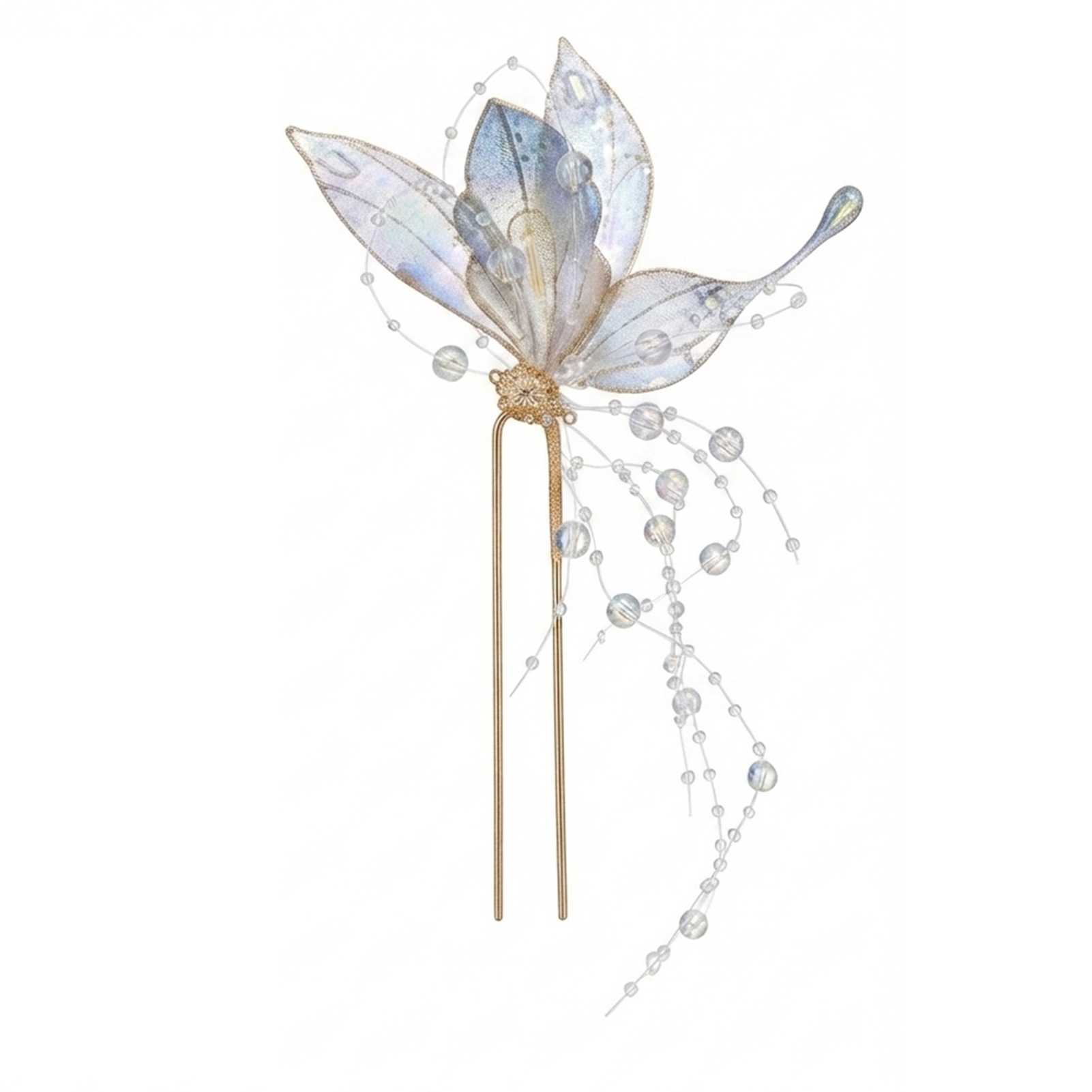 Damen Schmetterling Quasten-Ha – Pearl Hair Pin Bewertung und Preis