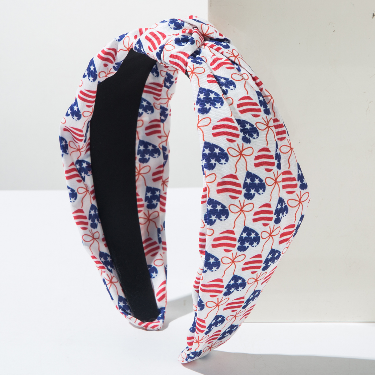 Patriotisches Stern-Herz-Knote – Women Accessories Usa Bewertung und Preis