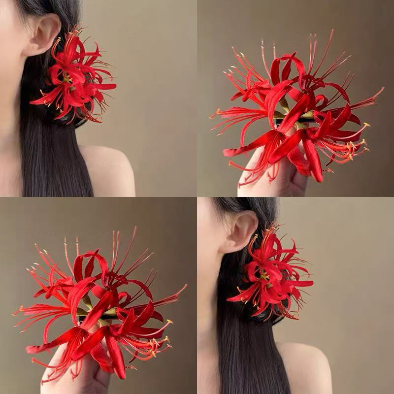 ● Superfeine Blumen-Haarspange – Women Accessories Photos Bewertung und Preis
