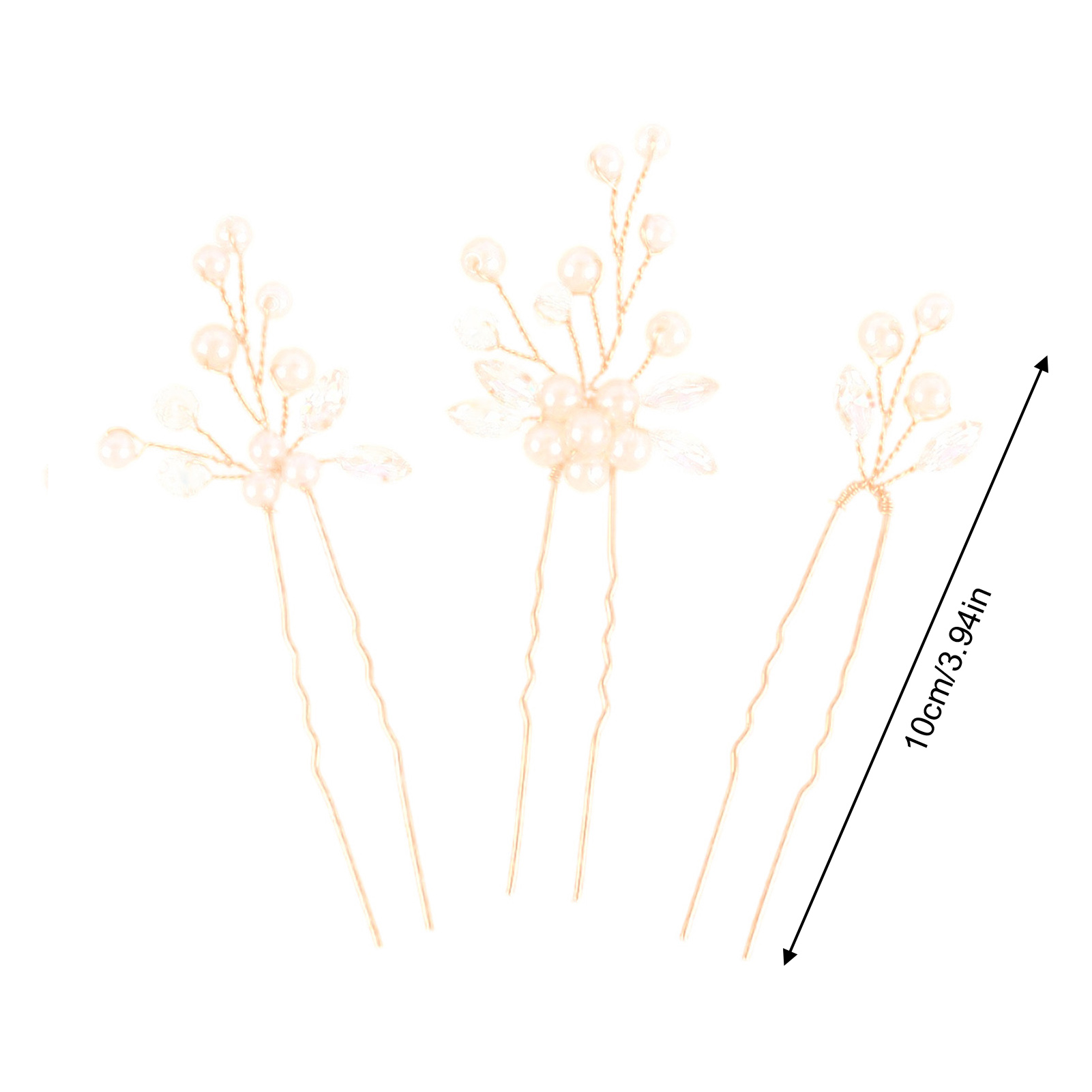 3-teiliges Braut-Haarschmuck-S – Pearl Hair Pin Bewertung und Preis