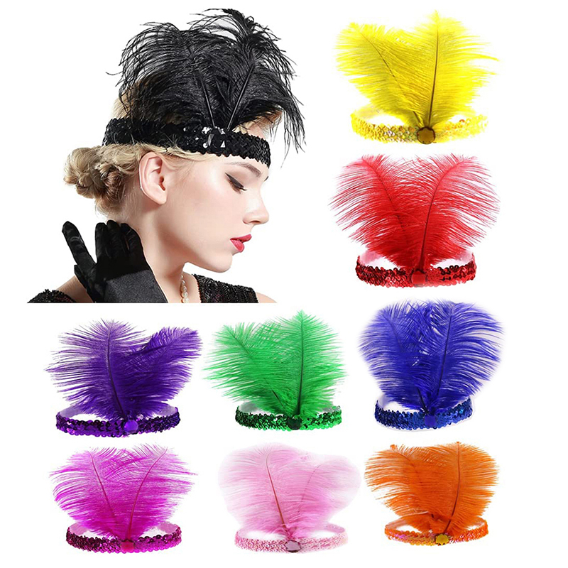 Pailletten Feder Kristall Stir – Women Accessories India Bewertung und Preis