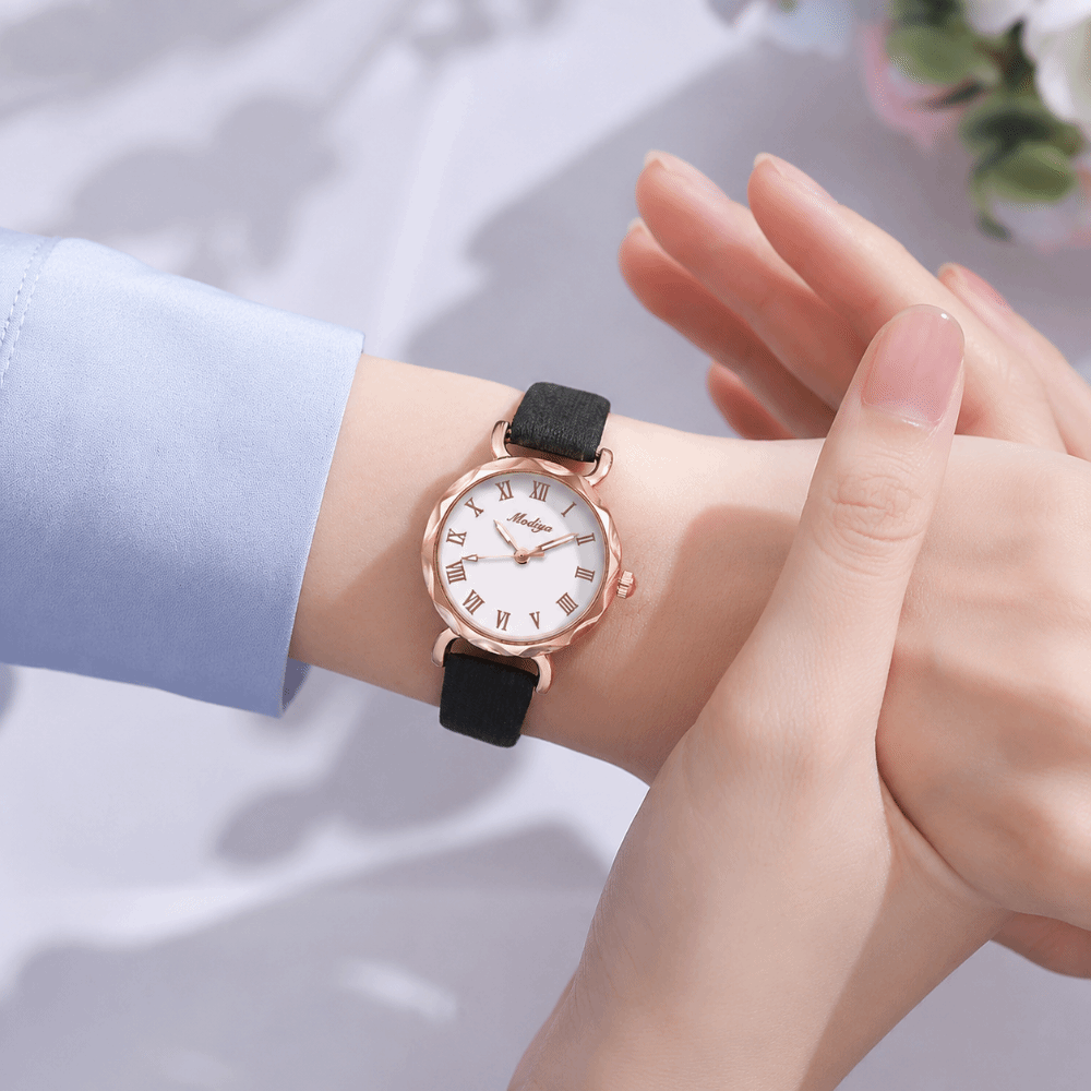 Neue Lederarmbanduhren für Dam – Women Accessories Display Bewertung und Preis