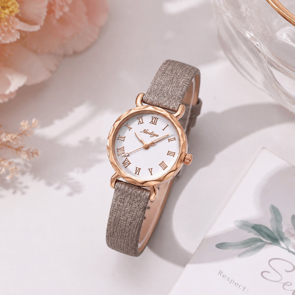 Neue Lederarmbanduhren für Dam – Women Accessories Display Bewertung und Preis