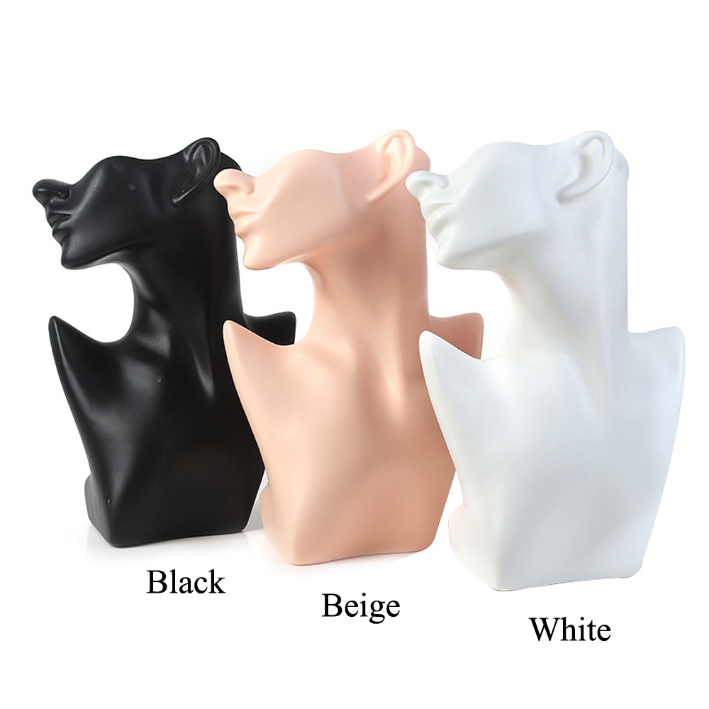 Weißer halber Mannequin-Kopf z – Women Accessories Display Bewertung und Preis