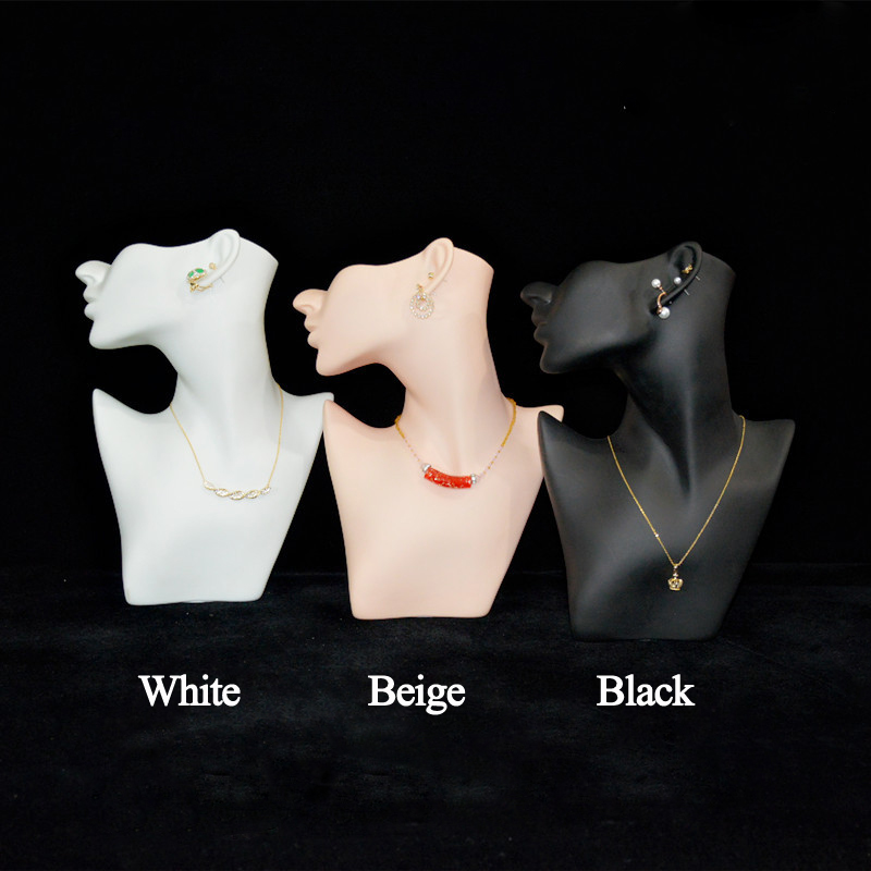Weißer halber Mannequin-Kopf z – Women Accessories Display Bewertung und Preis