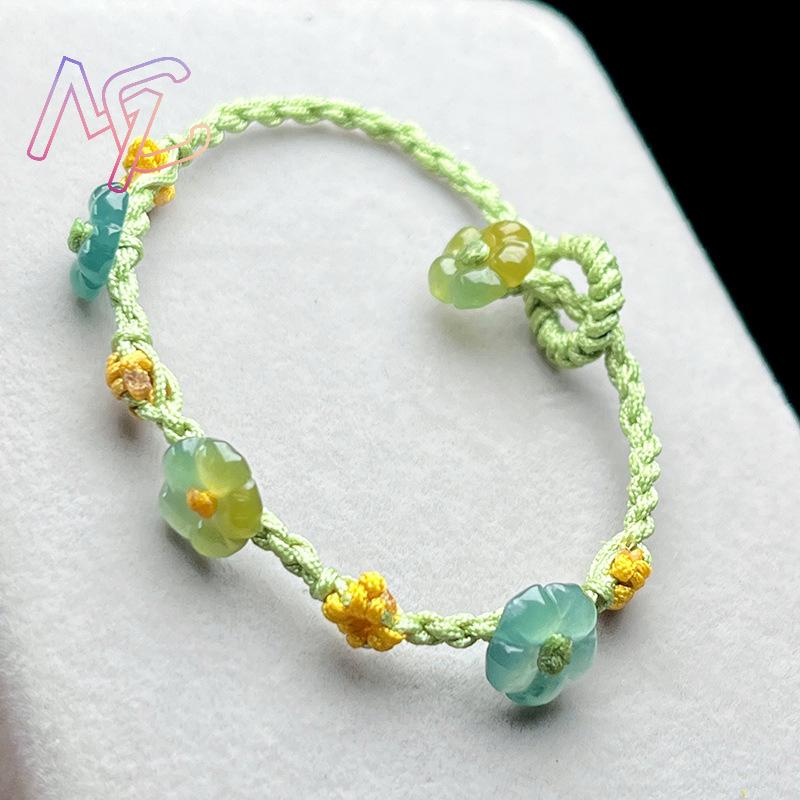Myanmar Jadeit Blumenarmband E – Women'S Accessories Designer Bewertung und Preis