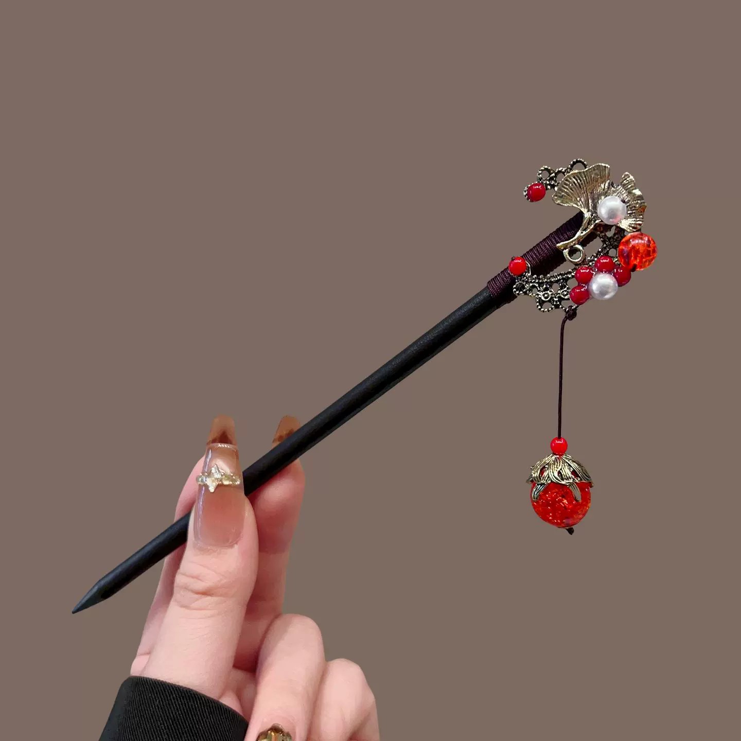 Antike Holz Haarnadel Damen El – Pearl Hair Pin Bewertung und Preis