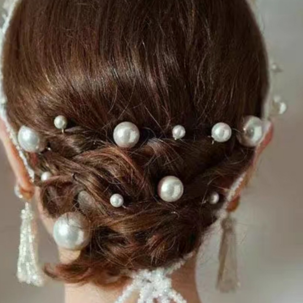Perlen-Kristall-Haarnadeln, Ka – Pearl Hair Pin Bewertung und Preis