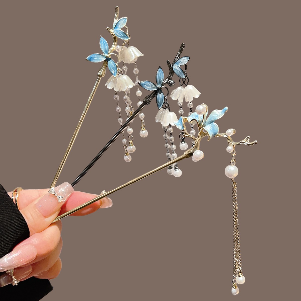 Neuer chinesischer Stil Antike – Pearl Hair Pin Bewertung und Preis