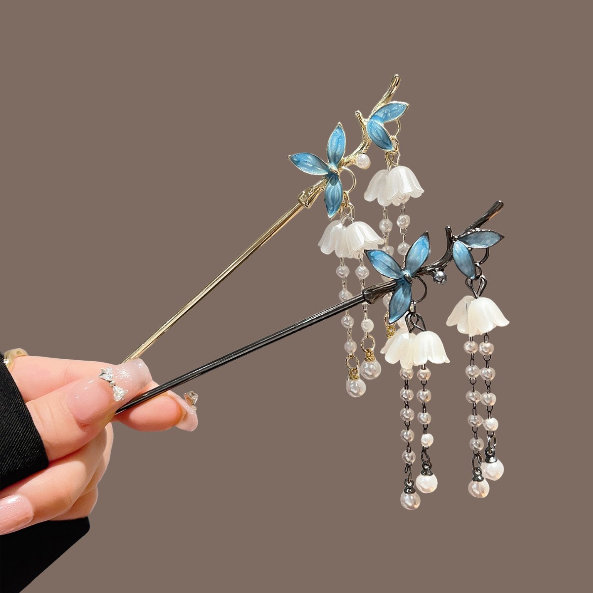 Neuer chinesischer Stil Antike – Pearl Hair Pin Bewertung und Preis
