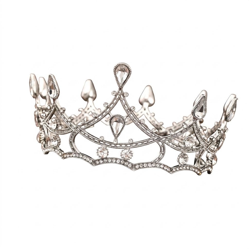1 Stück Barocke Kristallkrone  – Queen Accessories Bewertung und Preis