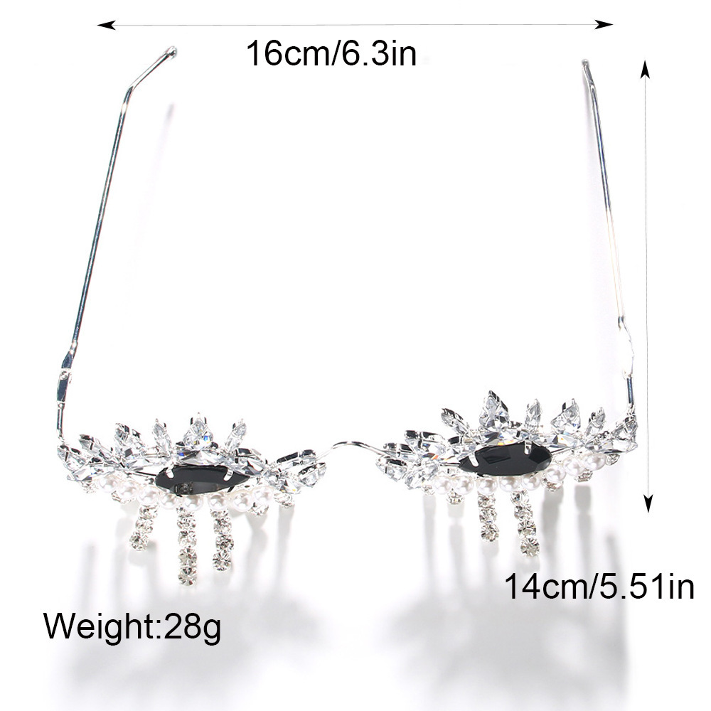Stone fans Quaste Brille Rahme – Women Accessories Photos Bewertung und Preis