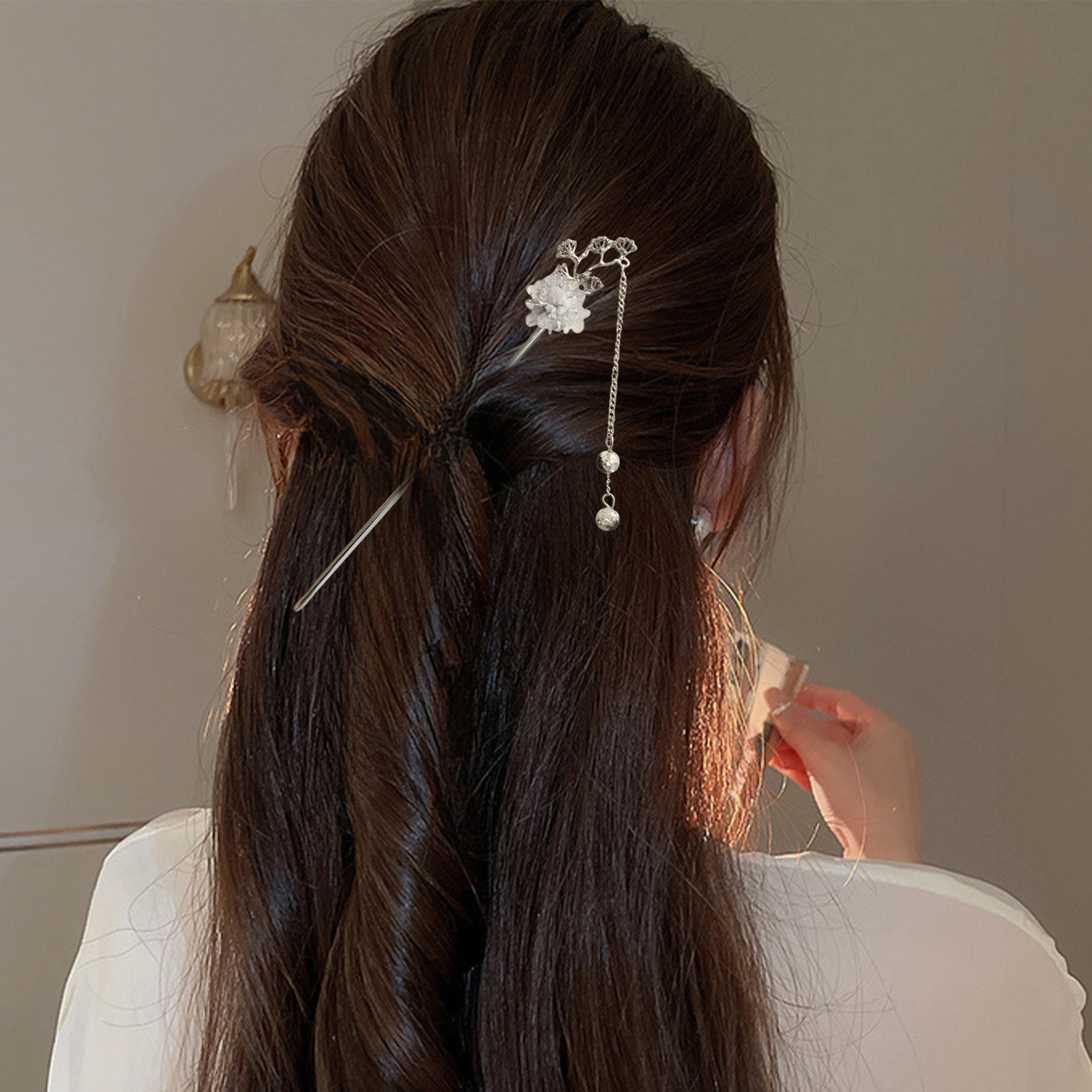 Elegante Blumen-Haarnadeln, Ha – Pearl Hair Pin Bewertung und Preis
